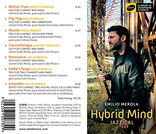 VARIOUS - EMILIO MEROLA:HYBRID MIND - CD image 2