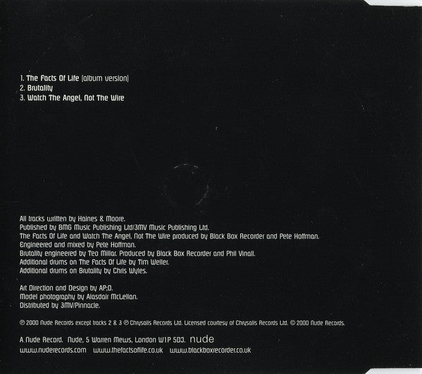 Black Box Recorder - Facts Of Life - Used CD image 2