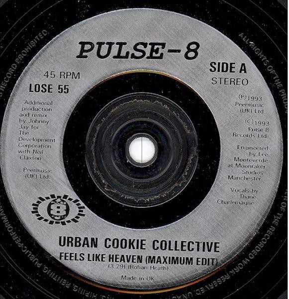 Urban Cookie Collect - Feels Like Heaven - Used Vinyl Record 7" image 7