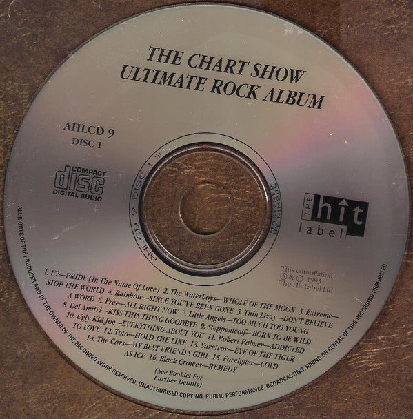 Various - Chart Show Ultimate Rock Album - Used CD image 3