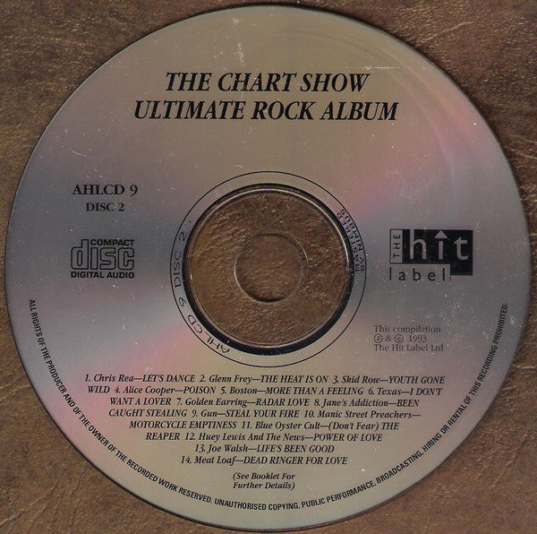 Various - Chart Show Ultimate Rock Album - Used CD image 4