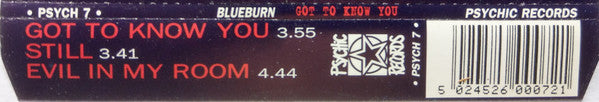 Burn - Got To Know You - Used CD image 7