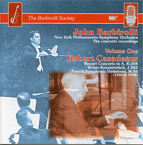 CASADESUS:BARBIROLLI - CASADESUS/BARBIROLLI - CD image 1