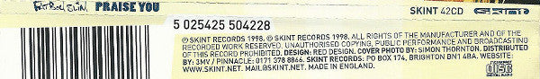 Fatboy Slim - Praise You - Used CD image 8