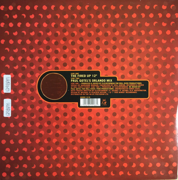 Elevatorman - Fired Up - Used Vinyl Record 12" image 6