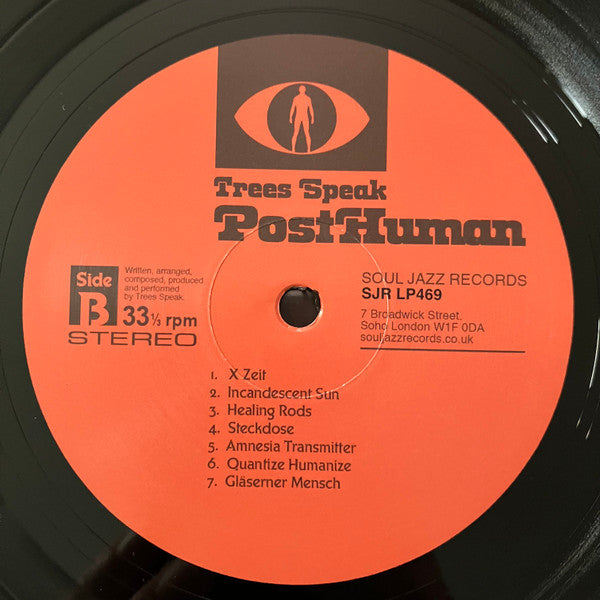 TREES SPEAK - POSTHUMAN - Vinyl Record 12" record image 3