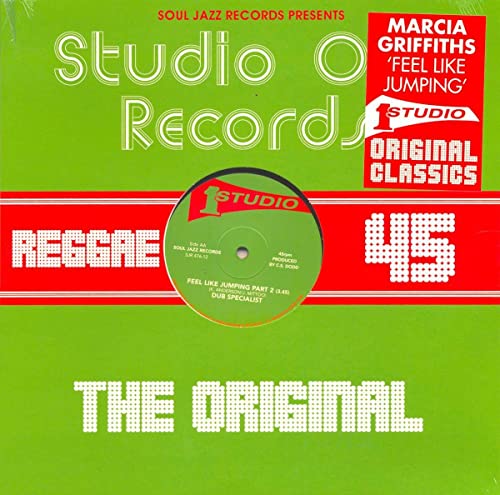 MARCIA GRIFFITHS - FEEL LIKE JUMPING - Vinyl Record 12" record image 1