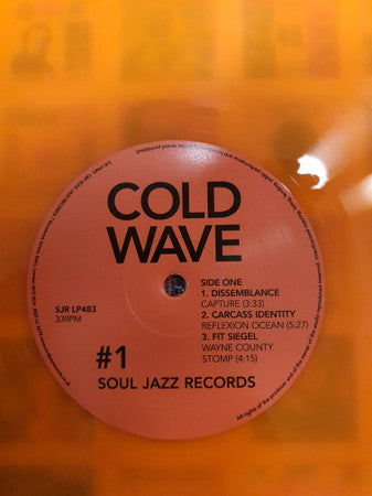 SOUL JAZZ RECORDS PR - COLD WAVE #1 - Vinyl Record 12" record image 4
