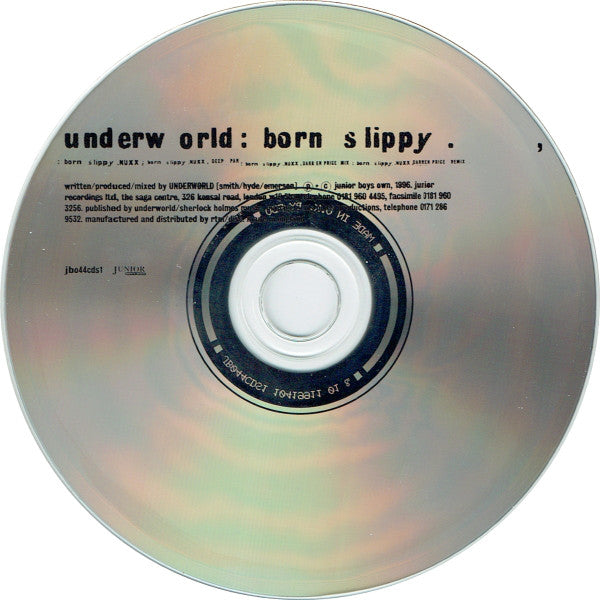 Underworld - Born Slippy .NUXX - Used CD image 8