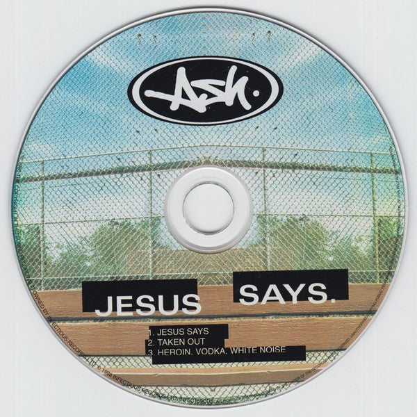 Ash - Jesus Says - Used CD image 8