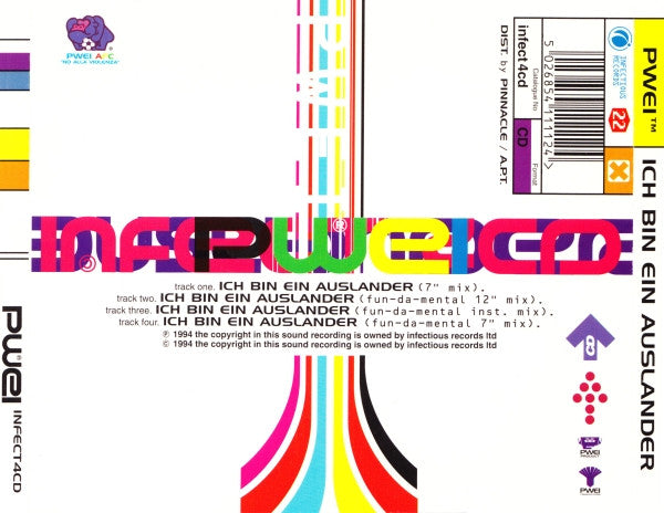 Pop Will Eat Itself - Ich Bin Ein Auslander - Used CD image 7