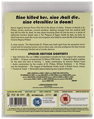 Abominable Dr. Phibes - Blu-ray image 2