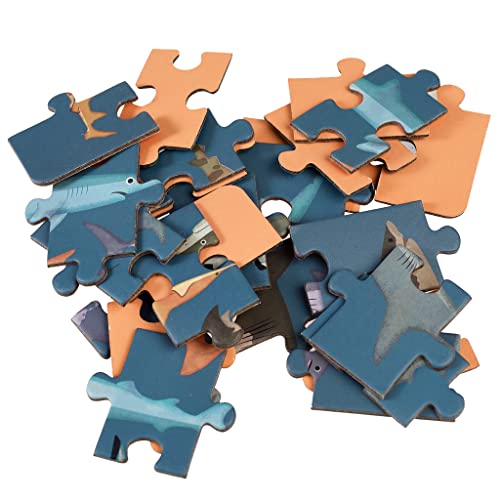 Mini jigsaw puzzle - Sharks - Non-book item image 3