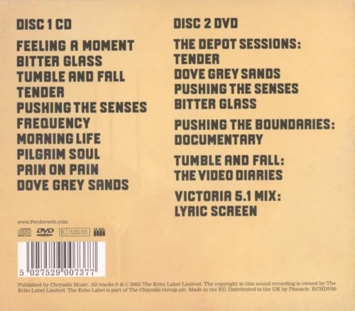 Feeder - Pushing The Senses - Used CD image 2