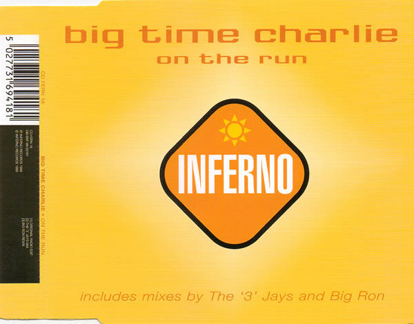 Big Time Charlie - On The Run - Used CD image 3