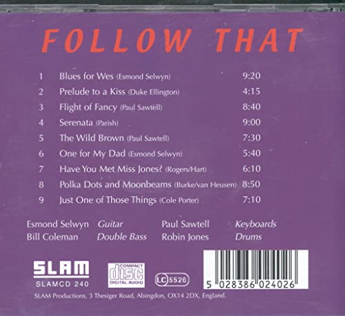 Esmond Selwyn Quarte - Follow That - CD image 2