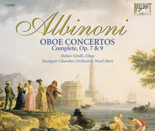 Tomaso Albinoni - Oboe Concertos Complete, Op. 7 & 9 - CD image 1