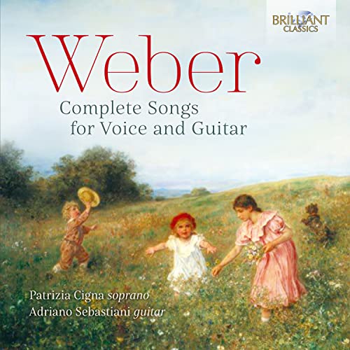 Carl Maria von Weber - Weber: Complete Songs for Voice and Guitar - CD image 1