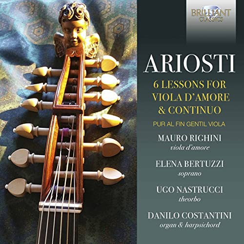 MAURO RIGHINI ELENA - ARIOSTI 6 LESSONS FOR VIOLA D - CD image 1