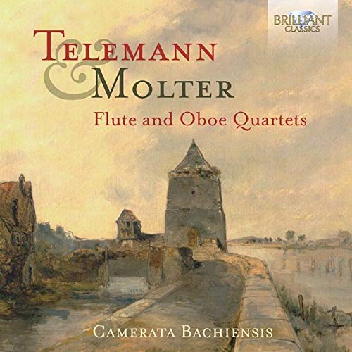 Camerata Bachiensis - Telemann & Molter: Flute and Oboe Quartets - CD image 1