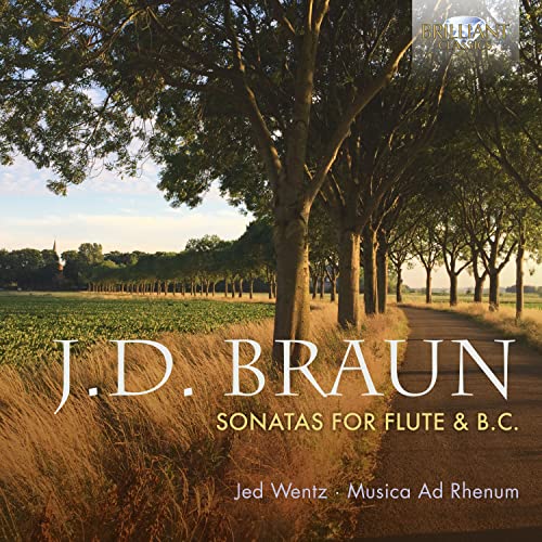 MUSICA AD RHENUM  JE - J.D. BRAUN SONATAS FOR FLUTE - CD image 1