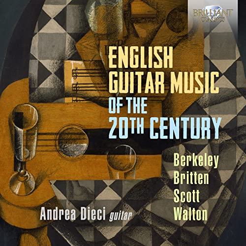 ANDREA DIECI - ENGLISH GUITAR MUSIC OF THE 20 - cd image 1
