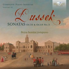 PETRA SOMLAI - DUSSEK: SONATAS OP. 35 & OP.69 NO. 3, VOL. 10 - CD image 1