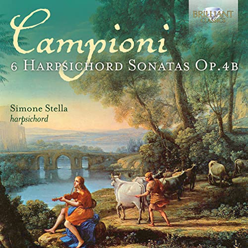 SIMONE STELLA - CAMPIONI 6 HARPSICHORD SONATA - CD image 1