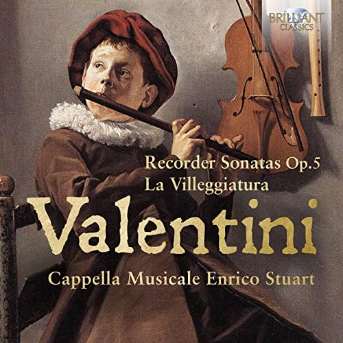 CAPPELLA MUSICALE EN - VALENTINI RECORDER SONATAS OP - CD image 1