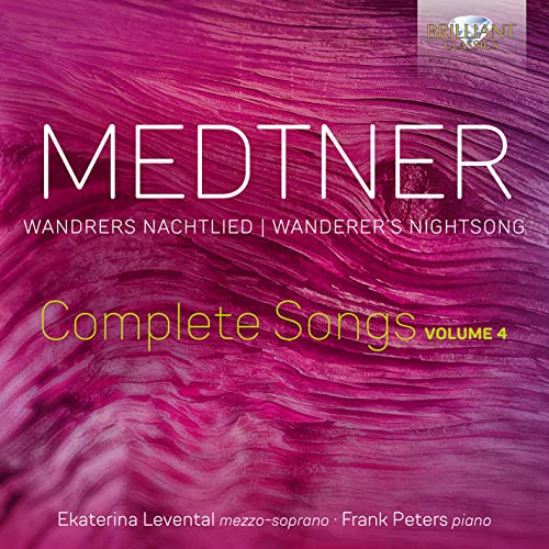 EKATERINA LEVENTAL/F - MEDTNER COMPLETE SONGS VOL.4 - CD image 1