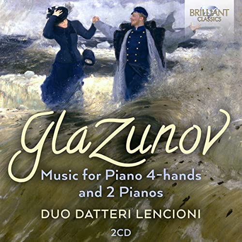 DUO DATTERI LENCONI - GLAZUNOV MUSIC FOR PIANO 4-HA - CD image 1