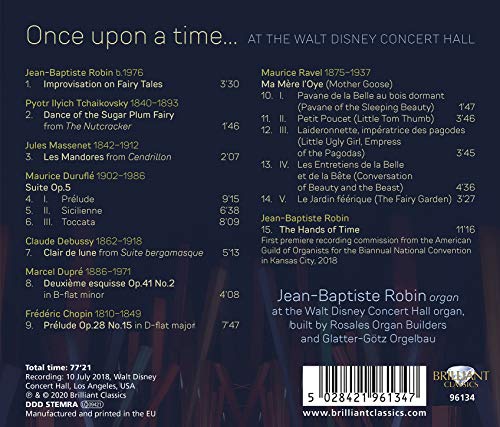JEAN-BAPTISTE ROBIN - ONCE UPON A TIME? AT THE WALT - CD image 2