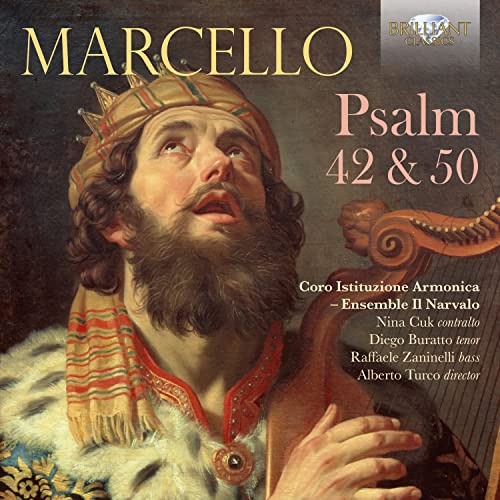 NINA CUK  DIEGO BURA - MARCELLO PSALM 42 & 50 - cd image 1