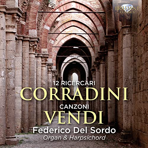 FEDERICO DEL SORDO - CORRADINI 12 RICERCARI & VEND - CD image 1