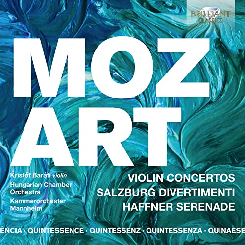 HUNGARIAN CHAMBER OR - QUINTESSENCE MOZART VIOLIN CO - CD image 1
