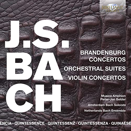 MUSICA AMPHION  P.J. - QUINTESSENCE J.S. BACH BRANDE - CD image 1