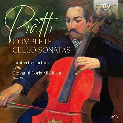 LAMBERTO CURTONI GIO - PIATTI COMPLETE CELLO SONATAS - CD image 1