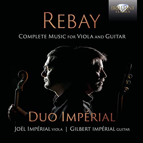 JOEL IMPERIAL  GILBE - REBAY MUSIC FOR VIOLA AND GUI - cd image 1