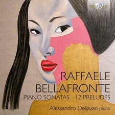 ALESSANDRO DELJAVAN - BELLAFRONTE PIANO SONATAS  12 - CD image 1