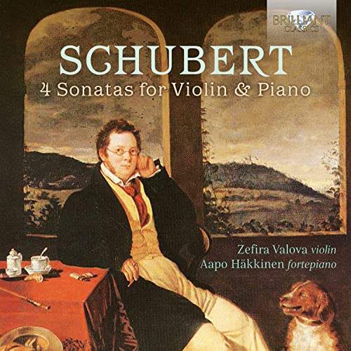 ZEFIRA VALOVA  AAPO - SCHUBERT  4 SONATAS FOR VIOLIN - CD image 1
