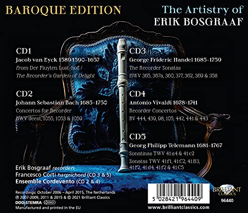 ERIK BOSGRAAF - BAROQUE EDITION  ARTISTRY OF E - CD image 2