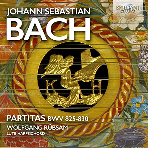 WOLFGANG RUBSAM - BACH PARTITAS BWV825-830 - CD image 1