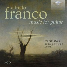 CRISTIANO PORQUEDDU - ALFREDO FRANCO: MUSIC FOR GUITAR - CD image 1