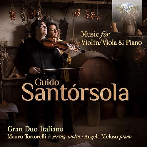 GRAN DUO ITALIANO  M - SANTORSOLA MUSIC FOR VIOLIN/V - CD image 1