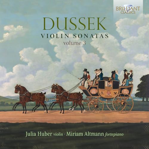 JULIA HUBER/MIRIAM A - DUSSEK VIOLIN SONATAS  VOLUME - CD
