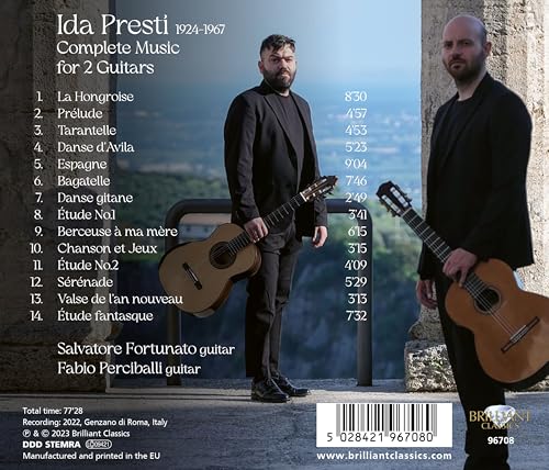 SALVATORE FORTUNATO/ - PRESTI COMPLETE MUSIC FOR 2 G - CD image 2