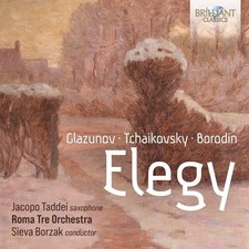 JACOPO TADDEI/ROMA T - ELEGY MUSIC BY GLAZUNOV  TCHA - CD image 1