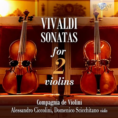 ALESSANDRO CICCOLINI - VIVALDI SONATAS FOR 2 VIOLINS - CD image 1