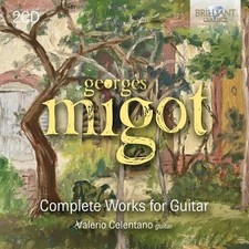 VALERIO CELENTANO - MIGOT COMPLETE WORKS FOR GUIT - CD image 1