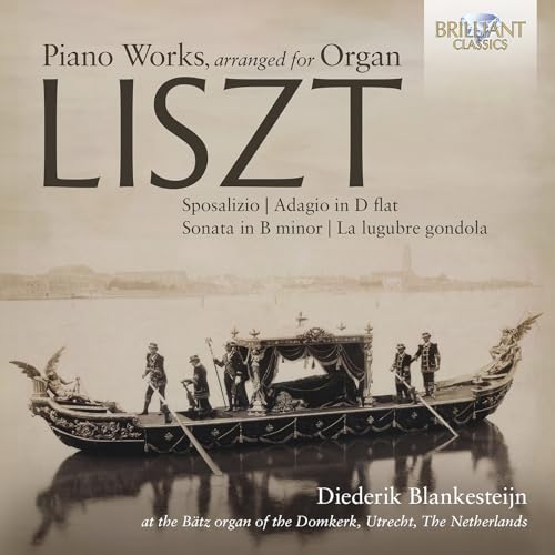 DIEDERIK BLANKESTEIJ - LISZT PIANO WORKS  ARRANGED F - CD